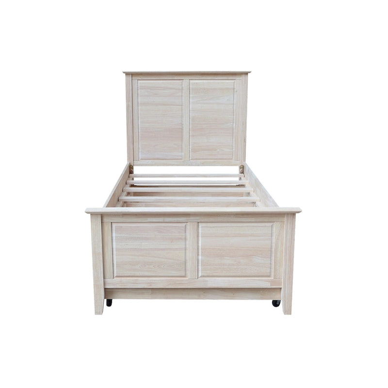 Heritage Solid Wood Twin Trundle Bed
