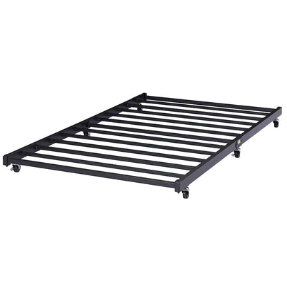 VECELO Twin Trundle Bed Frame Only