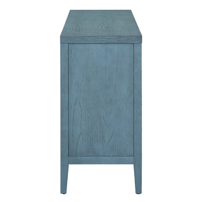 Retro Sideboarddoor with Circular Groove Design Round Metal Door Handle