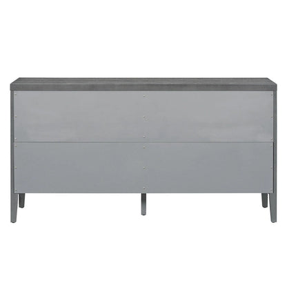 Retro Sideboarddoor with Circular Groove Design Round Metal Door Handle