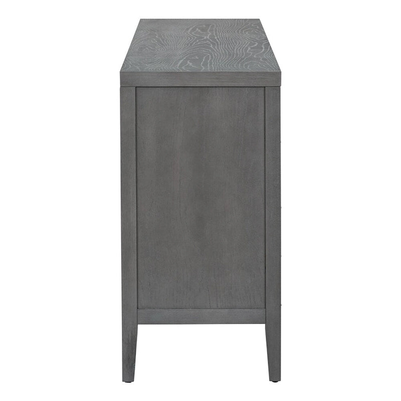 Retro Sideboarddoor with Circular Groove Design Round Metal Door Handle