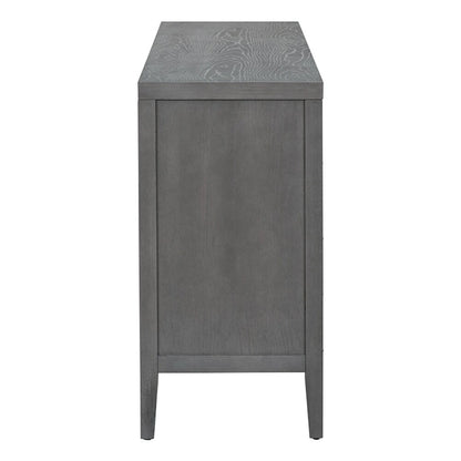 Retro Sideboarddoor with Circular Groove Design Round Metal Door Handle