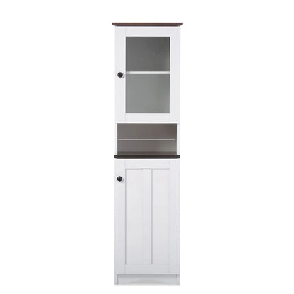 Traditional White Wood Kitchen Storage by Baxton Studio