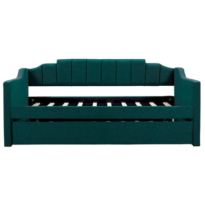 Nestfair Upholstered Twin Daybed with Trundle