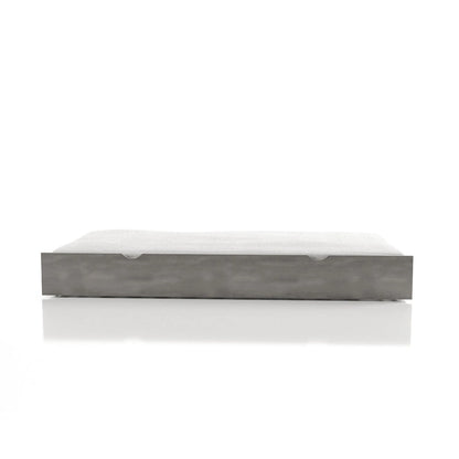 Hily Transitional Grey Twin Solid Wood Trundle by Furniture of America