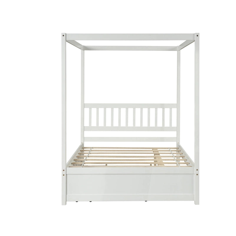 Full bed with twin trundle