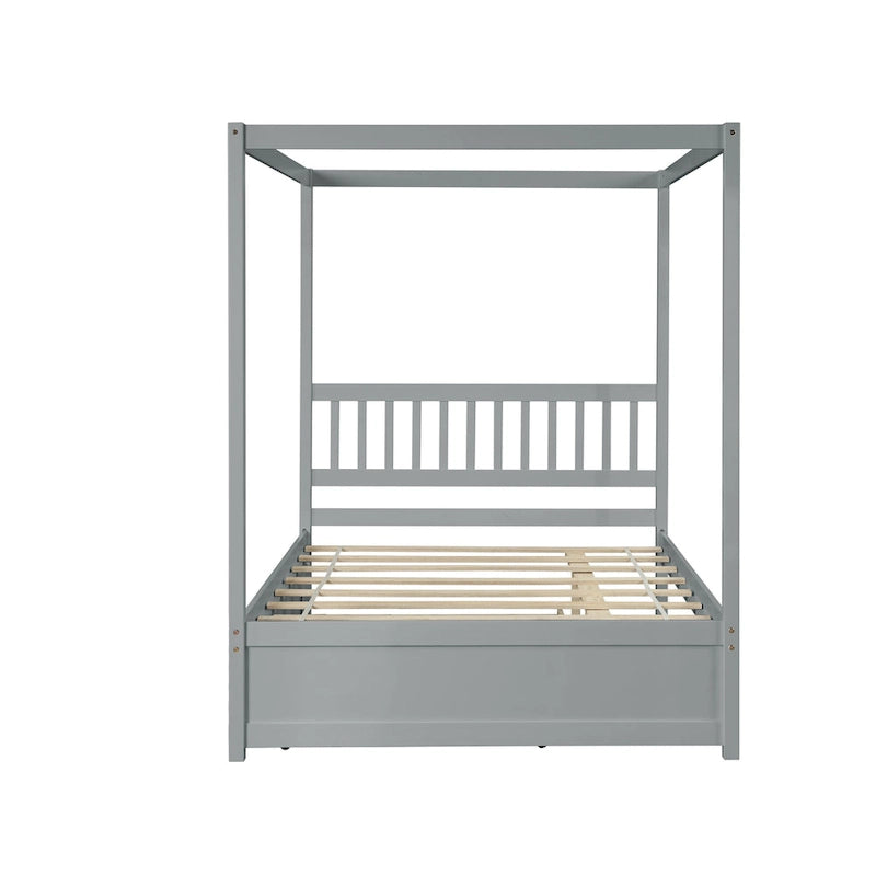 Full bed with twin trundle