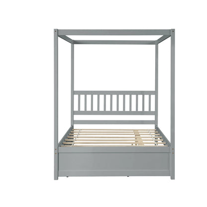 Full bed with twin trundle