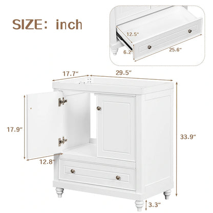Bathroom Vanity without Sink