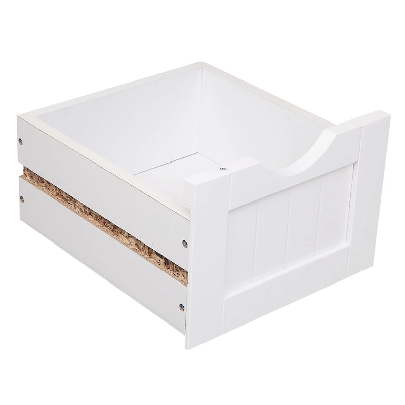 32FCH 4 Drawers bathroom ark Storage Cabinet white