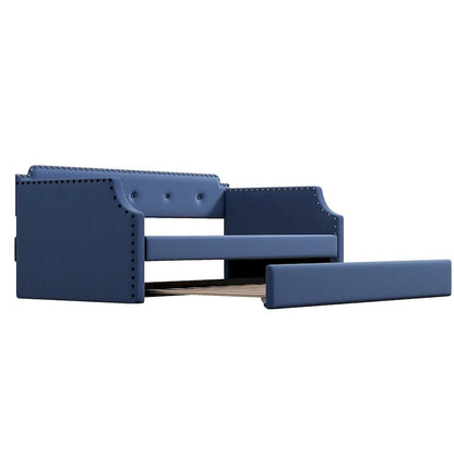 Merax Twin Upholstered Daybed with Trundle