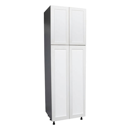 24 x 90 Utility Cabinet-Four Door-Grey - 24 x 90 x 23 3/8