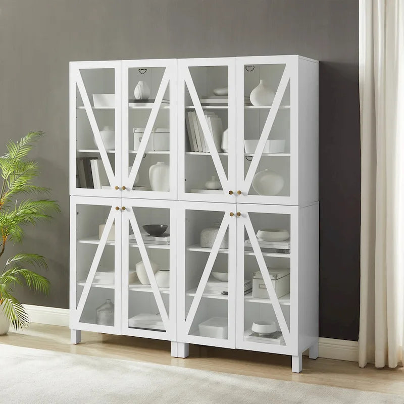 Crosley Cassai 2Pc Storage Pantry Set