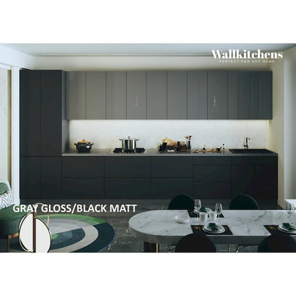 Kitchen Celestial Collection Black Color Base Size 15Ft Wide - 182x24