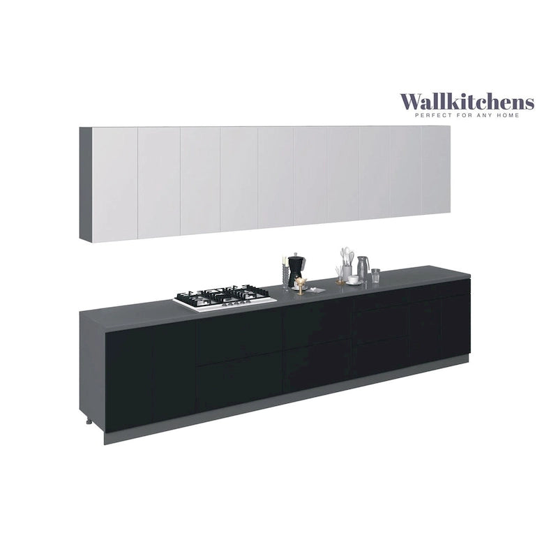 Kitchen Signature Collection Black Color Base Size 13Ft Wide - 153x24
