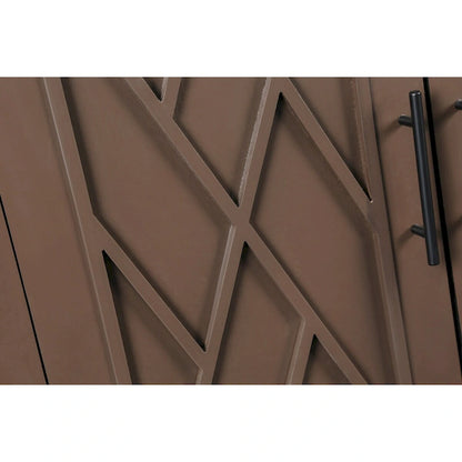 4 Door Wooden Twill Sideboard