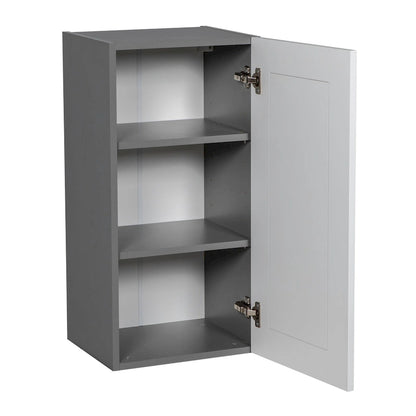21 x 30 Wall Cabinet-Single Door-Grey - 21 x 30 x 12