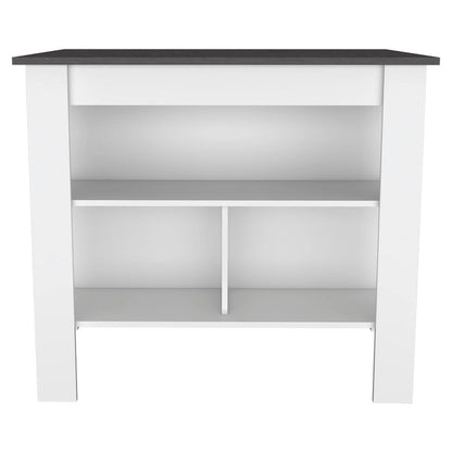 FM Furniture Nashville 2 Piece Kitchen Set, Brooklyn Kitchen Island and Sheffield Pantry Cabinet
