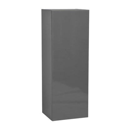 12 x 42 Wall Cabinet-Single Door-Grey - 12 x 42 x 12