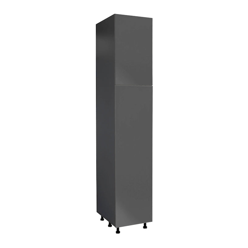 18 x 84 Utility Cabinet-Double Door-Grey - 18 x 84 x 23 3/8