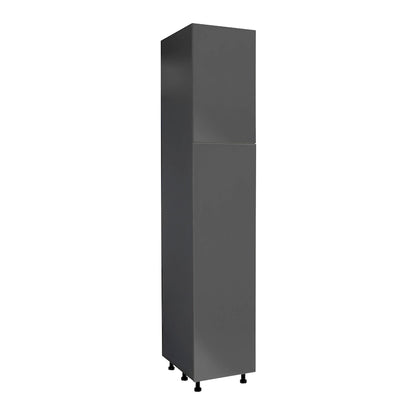 18 x 84 Utility Cabinet-Double Door-Grey - 18 x 84 x 23 3/8