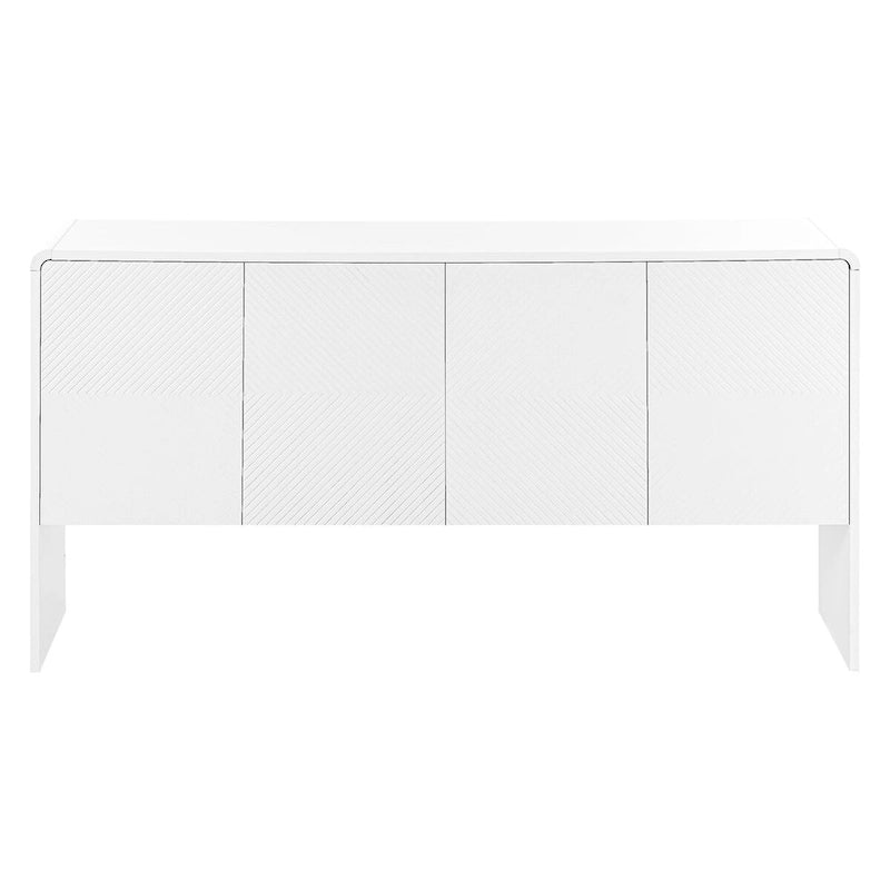 60L Large Storage Space with 4 Doors and Rebound Device - N/A