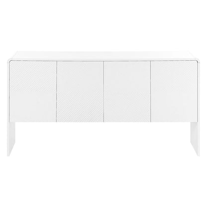 60L Large Storage Space with 4 Doors and Rebound Device - N/A