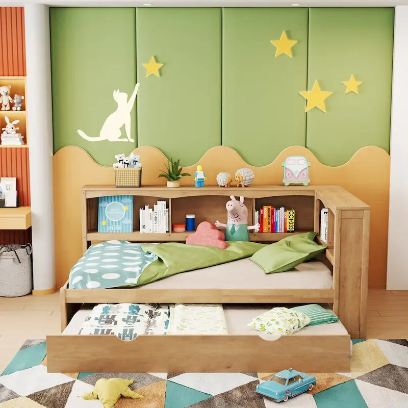 Twin Size Daybed with Trundle
