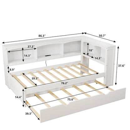 Twin Size Daybed with Trundle