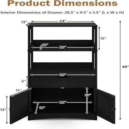 Bathroom Floor Cabinet