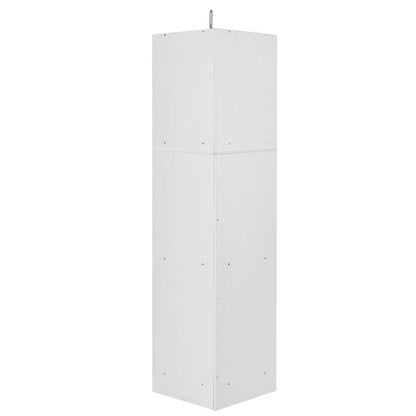 5 Tier Wooden Freestanding Tower Cabinet Tall Bathroom Storage Cabinet