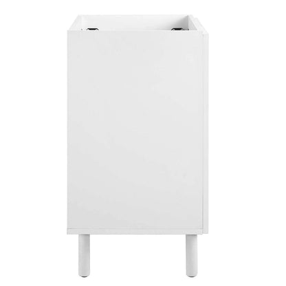 Calla 24 Perforated Metal Bathroom Vanity Cabinet (Sink Basin Not Included)
