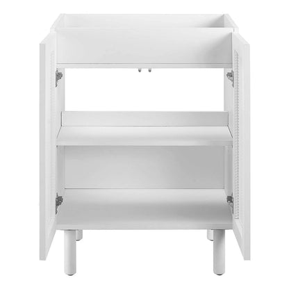 Calla 24 Perforated Metal Bathroom Vanity Cabinet (Sink Basin Not Included)