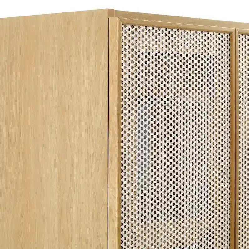 Calla 24 Perforated Metal Bathroom Vanity Cabinet (Sink Basin Not Included)