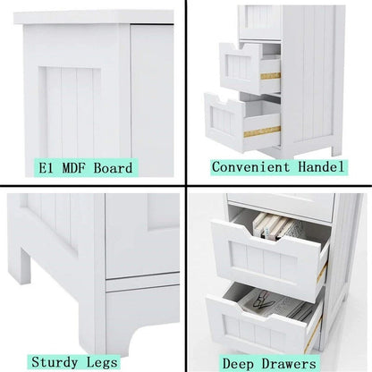 Bathroom Floor Cabinet - 11.81D x 11.81W x 32.68H