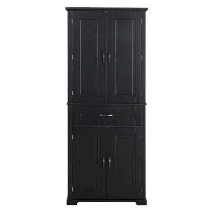 Bathroom Storage Cabinet with Doors and Drawer