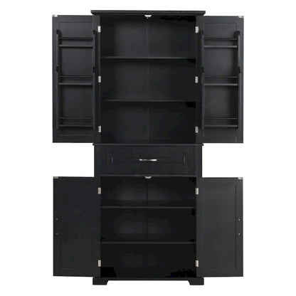 Bathroom Storage Cabinet with Doors and Drawer