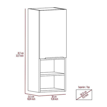 Medicine Cabinet Hazelton,Bathroom, Smokey Oak Finish,High quality and durable