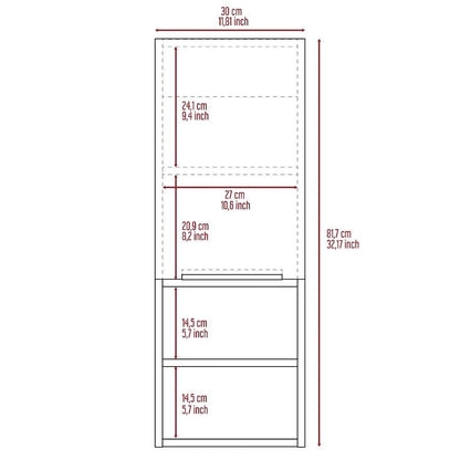 Medicine Cabinet Hazelton,Bathroom, Smokey Oak Finish,High quality and durable