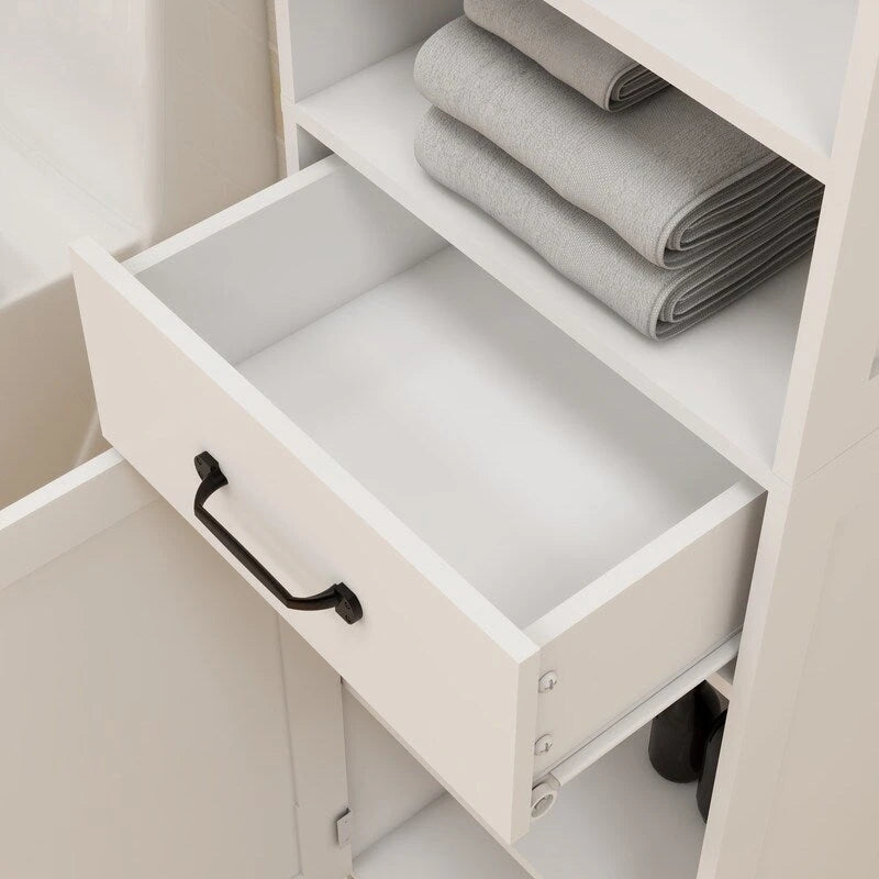 Double Door Narrow Height Floor Standing Cabinet