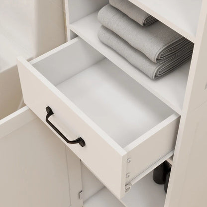Double Door Narrow Height Floor Standing Cabinet