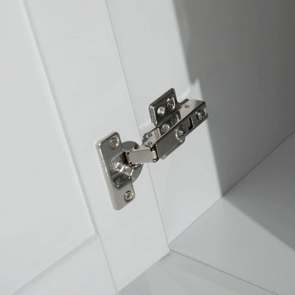 Bathroom Storage Cabinet with wash silver brushed sink