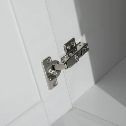 Bathroom Storage Cabinet with wash silver brushed sink