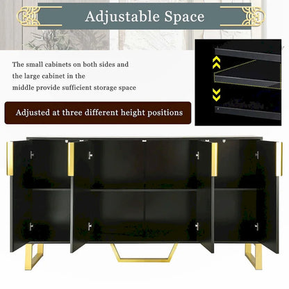 Modern sideboard with Adjustable Shelves For Kitchen