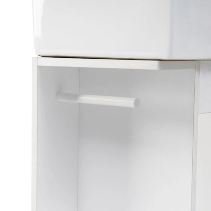 Bathroom Vanity Cabinet with Two-tier Shelf