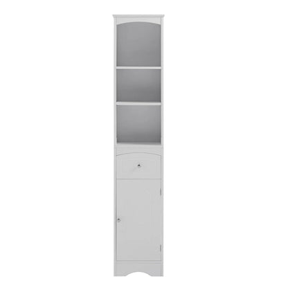 Freestanding Storage Cabinet with Drawer